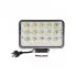 Фара светодиодная прямоугольная, 15LED, рассеянный свет (Ближний/Дальний), 45Вт, 165x108x74мм, 12/24В, PRO ALED147 AIRLINE