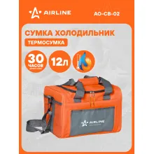 Сумка холодильник термосумка 12 л, 30*21*21 см AIRLINE AO-CB-02