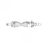 Привод передний правый для автомобилей Haval H6 (13-) 1.5T MT 2WD AR 1639 TRIALLI
