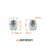 Гайка колесная M12x1,5x30, конус, ключ 21, закрытая, хром для а/м Hyundai/KIA/Toyota ASCR001 AIRLINE