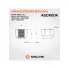 Гайка колесная M12x1,5x16, конус, ключ 21, открытая, дакромет для а/м Mitsubishi/Hyundai ASCR004 AIRLINE