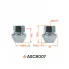Гайка колесная M12x1,5x30,5, конус, ключ 19, закрытая, хром для а/м Ford/Volvo ASCR007 AIRLINE