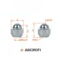 Гайка колесная M12x1,5x25, конус, ключ 21, закрытая, хром для а/м Mazda/Hyundai/KIA ASCR011 AIRLINE