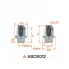 Гайка колесная M14x1,5x46, несъемная шайба, ключ 22, закрытая, хром для а/м Lexus/Toyota ASCR012 AIRLINE