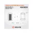 Гайка колесная M12x1,5x34,5, сфера R12, ключ 19, закрытая, хром для а/м Honda ASCR019 AIRLINE