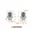 Гайка колесная M14x1,5x42, несъемная шайба, ключ 21, закрытая, хром для а/м Nissan/Infiniti ASCR020 AIRLINE