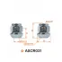 Гайка колесная M12x1,5x25, сфера R12, ключ 19, закрытая, хром для а/м Honda ASCR021 AIRLINE