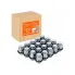 Гайка колесная M12x1,5x33, конус с пластиковой шайбой, ключ 21, закрытая, хром для а/м KIA ASCR024 AIRLINE