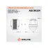Гайка колесная M12x1,5x33, конус с пластиковой шайбой, ключ 21, закрытая, хром для а/м KIA ASCR024 AIRLINE