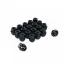 Гайка колесная M14x1,5x31, конус, ключ 21, открытая, черный электрофорез для а/м Ford ASCR029 AIRLINE