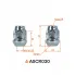 Гайка колесная M12x1,25x31, конус, ключ 19, закрытая, хром для а/м Suzuki ASCR030 AIRLINE