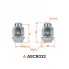 Гайка колесная M12x1,5x36, конус, ключ 19, закрытая, дакромет для а/м Chevrolet/Opel ASCR032 AIRLINE
