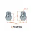 Гайка колесная M14x1,5x36,8, конус, ключ 21, закрытая, хром для а/м Land Rover/Ford ASCR036 AIRLINE
