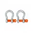 Шаклы буксировочные, 3,25 т / 13 т стальные, 2 шт в сумке AIRLINE ASHA006