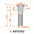 Шпилька колесная M12x1,5x28x50,9, d посадки 14,2, дакромет для а/м Toyota ASTD012 AIRLINE