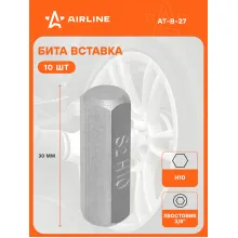 Бита вставка шестигранная 10мм 3/8