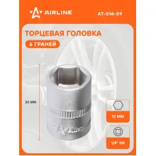 Головка торцевая 1/4 Головка торцевая 1/4
