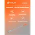 Ключ свечной Т-образный 500 мм 16 мм с резиновым фиксатором и пружиной AIRLINE ATAC029