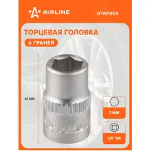 Головка торцевая 1/4 Головка торцевая 1/4