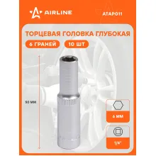 Головка торцевая 1/4 Головка торцевая 1/4