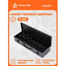 Набор головок ударных шестигранных 3/4 Набор головок ударных шестигранных 3/4
