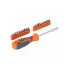 Отвёртка с битами 21 пр. (SL, PH, PZ, HEX, TORX) блистер ATAU040 AIRLINE