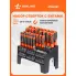Набор отвёрток, бит и головок 100 пр. в подставке (SL, PH, PZ, HEX, TORX, SQUARE) ATAU049 AIRLINE