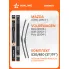 Щетки стеклоочистителя для автомобиля 530/480 мм бескаркасные 2 шт / дворники для автомобиля AIRLINE AWBM013