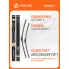 Щетки стеклоочистителя для автомобиля 600/380 мм бескаркасные 2 шт / дворники для автомобиля AIRLINE AWBM033
