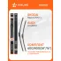 Щетки стеклоочистителя для автомобиля 600/400 мм бескаркасные 2 шт / дворники для автомобиля AIRLINE AWBM035
