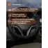 Оплетка на руль универсальный см универсальная защитная, экокожа с тиснением /черный / накладки на руль AIRLINE