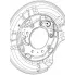 Кожух заднего левого тормозного диска для автомобилей Toyota Land Cruiser Prado (02-) BDSP 3183 TRIALLI
