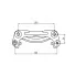 Скоба тормозного суппорта для автомобилей Hyundai Accent (99-)/Getz (02-) передняя правая CF 000674 TRIALLI