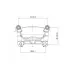 Скоба тормозного суппорта для автомобилей Ford Mondeo IV (07-) / Galaxy (06-) задняя CF 185107 TRIALLI