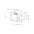 Цилиндр тормозной для автомобилей Peugeot 207 (06-) задний правый d=20.6мм CF 2315 TRIALLI
