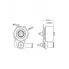 Ролик ГРМ натяжной для автомобилей Toyota Land Cruiser 80 (89-) 4.2d CM 6181 TRIALLI