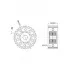 Ролик ГРМ для автомобилей Toyota Hilux (88-) 2.5d (опор.) (CM 6192) CM 6192 TRIALLI