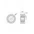 Ролик ГРМ опорный для автомобилей Ford C-Max (07-) 1.6d CM 6198 TRIALLI