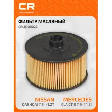 Фильтр масляный для DACIA NISSAN RENAULT SMART CRLR10002Z