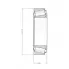 Подшипник ступицы задней для автомобиля MAN TGA/Scania P/G/R/T/DAF CF/XF CS 1709 TRIALLI
