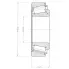 Подшипник ступицы передней наружный для автомобиля MAN F2000/L2000/G90 CS 1717 TRIALLI