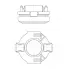 Муфта выключения сцепления для автомобилей Volvo 460 (89-) CT 0911 TRIALLI