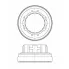 Муфта выключения сцепления для автомобилей Opel Vectra A (88-) 1.6i/Omega A (86-) 2.0i CT 2210 TRIALLI