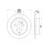 Диски тормозные для автомобилей Land Rover Freelander II (06-) задние d=302 DF 130110 TRIALLI
