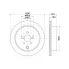 Диски тормозные для автомобилей Subaru Outback (09-) / Legacy (09-) / BRZ (11-) задние d=290 DF 190331 TRIALLI