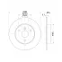 Диски тормозные для автомобилей Smart Fortwo (05-) передние d=280 DF 240121 TRIALLI