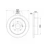 Диски тормозные для автомобилей SsangYong Actyon (10-) / Korando (12-) задние d=284 DF 261017 TRIALLI