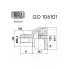 ШРУС наружный для автомобилей Focus II (04-)/C-MAX (03-) 1.4i/1.6i GO 106101 TRIALLI
