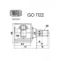 ШРУС внутренний левый для автомобилей Outlander (02-) 2.0i AT GO 1122 TRIALLI