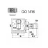 ШРУС внутренний для автомобилей Almera Classic (06-) MT/ Almera N16 (00-) (22шлица) GO 1418 TRIALLI